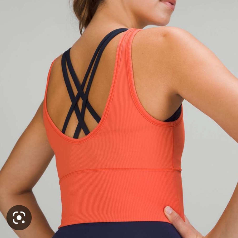 Lululemon Power Pivot Tank Top Ribbed - Picture 2 of 2